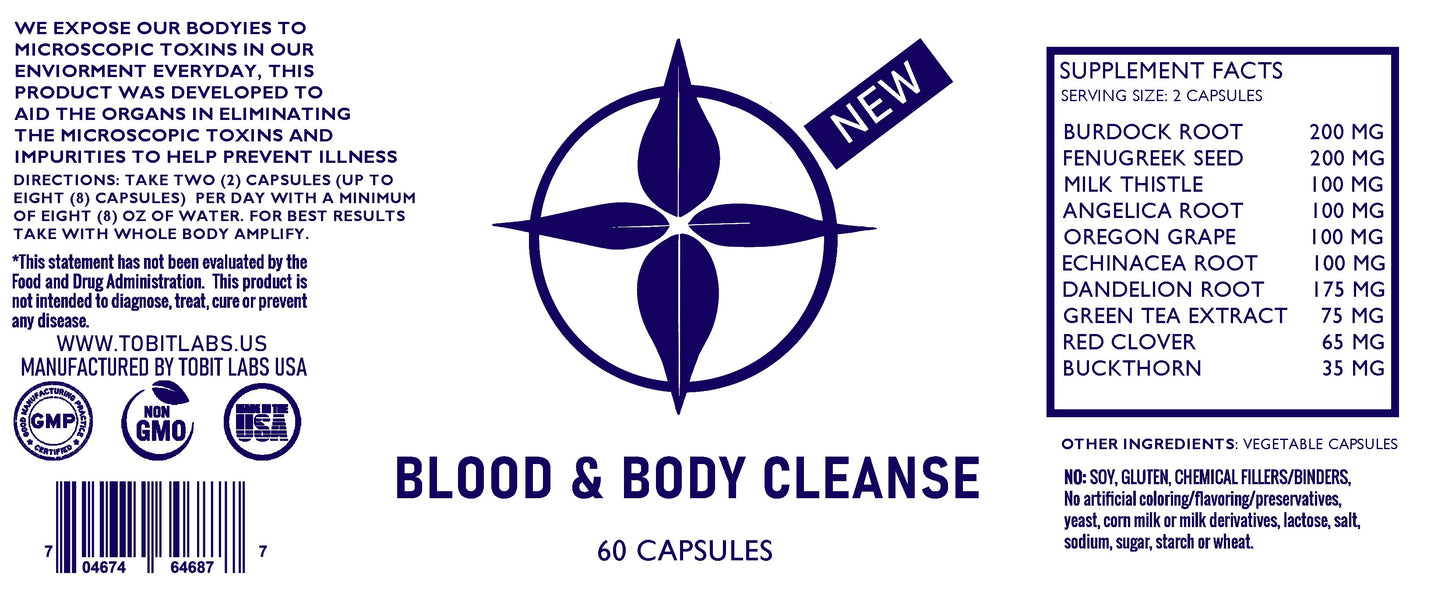 Blood & Body Cleanse: HEAVY METAL DETOX