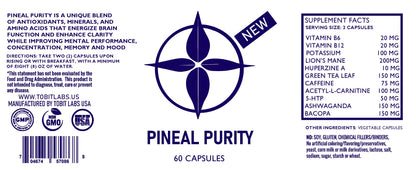 Pineal Purity: Sleep, Focus and Mood Enhancer