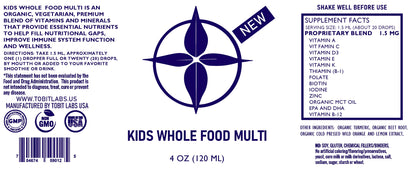 Kids Whole Food Vitamin: Organic Essentials