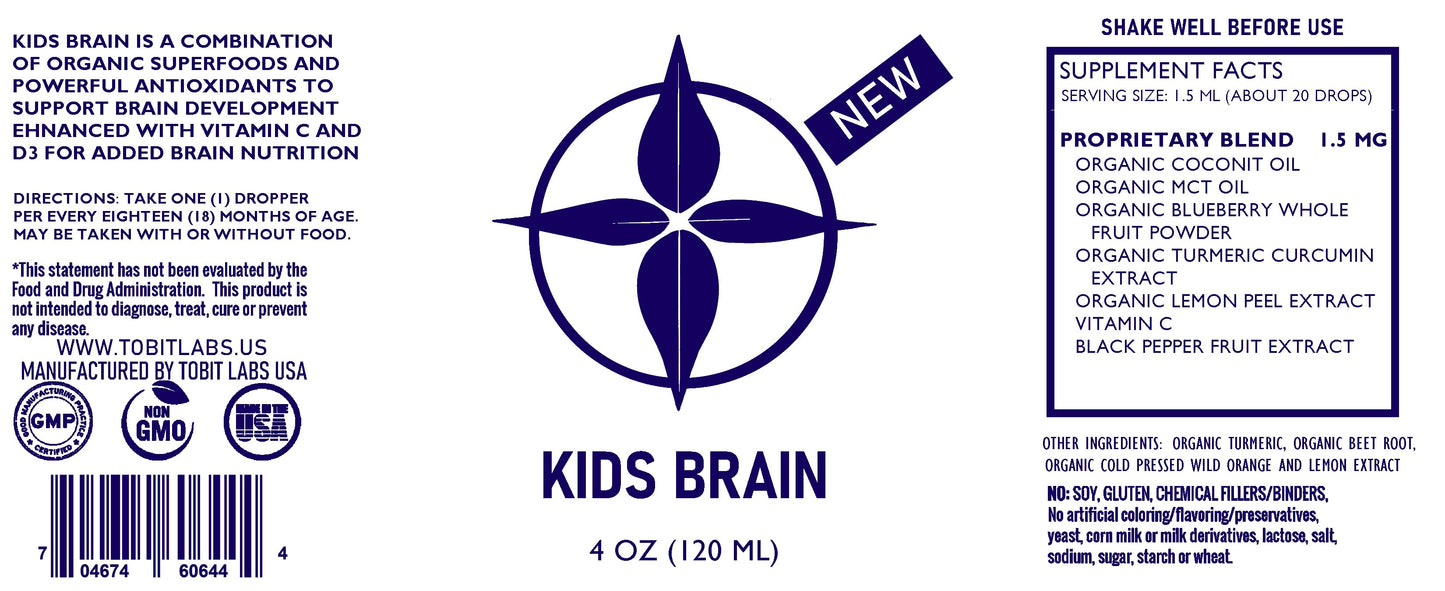 Kids Brain: Focus & Cognitive Support